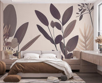 Abstract Botanical Leaves wall art – XWALLX