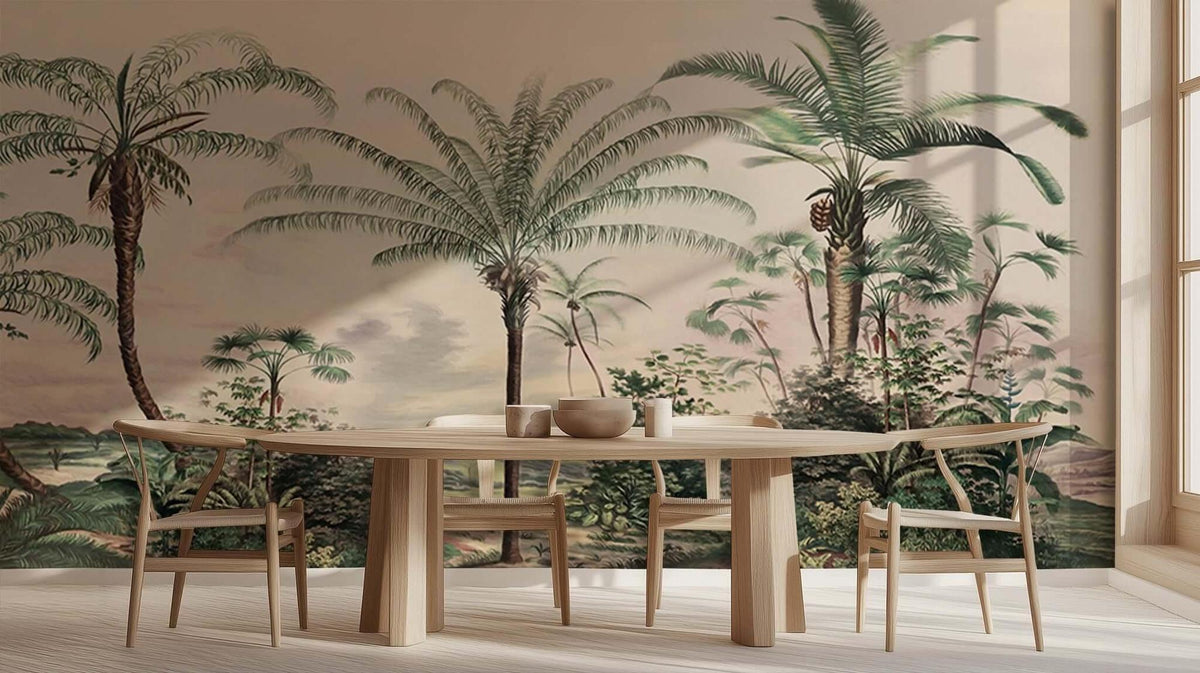 Tropical Palm Serenity wall art - XWALLX