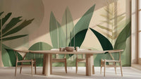 Abstract Leaf Forms wall art - XWALLX