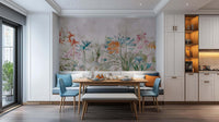 Vibrant Flora Artistic wall mural - XWALLX