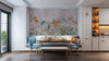 Vibrant Flora Artistic Wall Mural