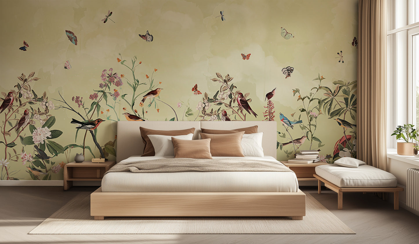 Songbird Botanical wall decor - XWALLX