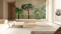 Egzotik Jungle Flora duvar kağıdı - XWALLX