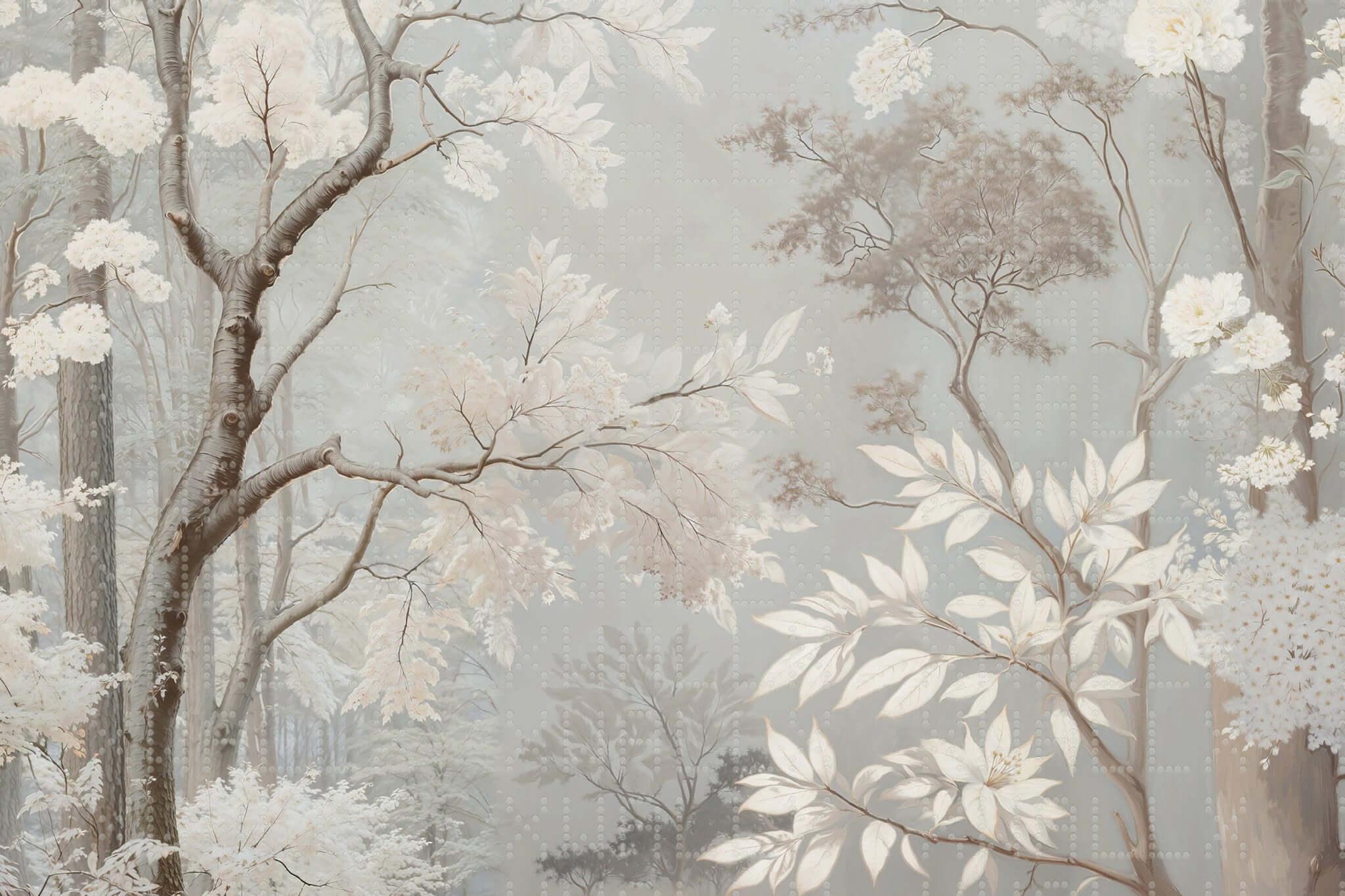 Whispering Tree Branches Wall Mural