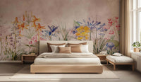 Vibrant Floral Paradise wall decor - XWALLX