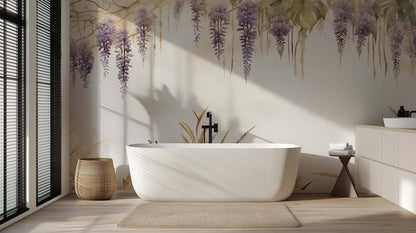 Wisteria Blossom Serenity wallpaper - XWALLX