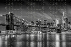 Brooklyn Bridge Skyline Wallpaper Mural