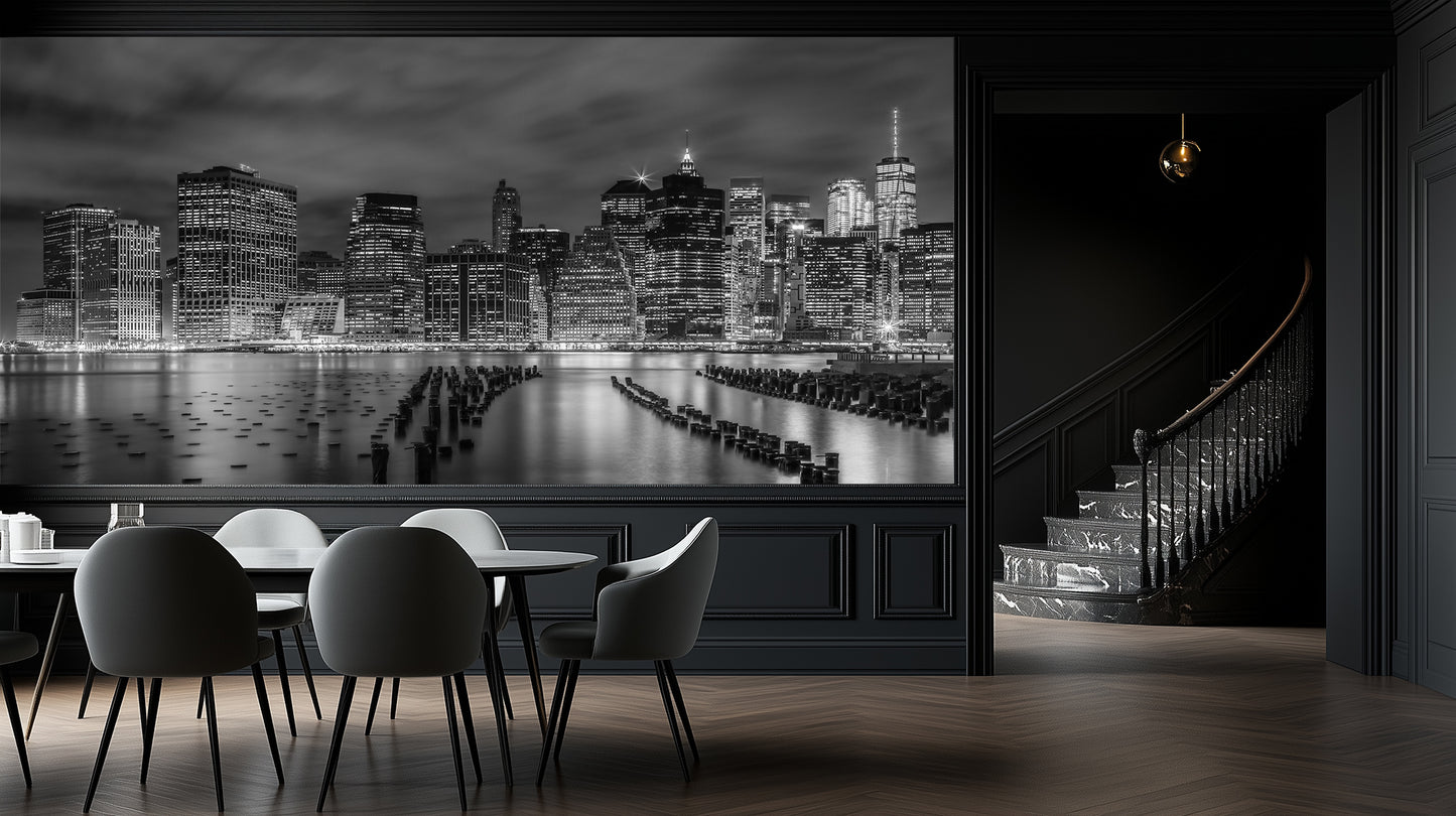 Urban Night Horizon wallpaper - XWALLX