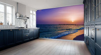Serene Pier Sunset wall art - XWALLX