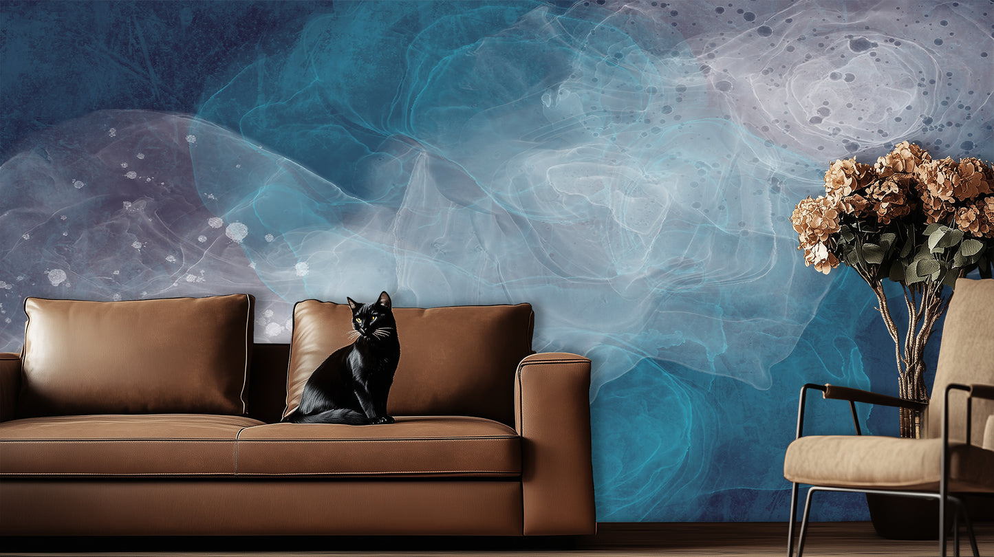 Oceanic Fluid Abstract wall decor - XWALLX