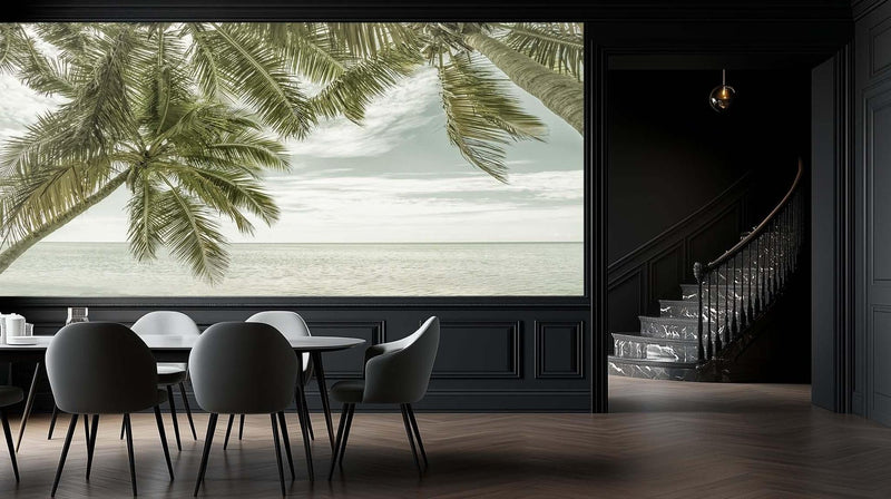Tropical Bathtub Vista duvar kağıdı - XWALLX