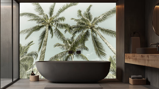 Serene Palm Canopy wall mural - XWALLX