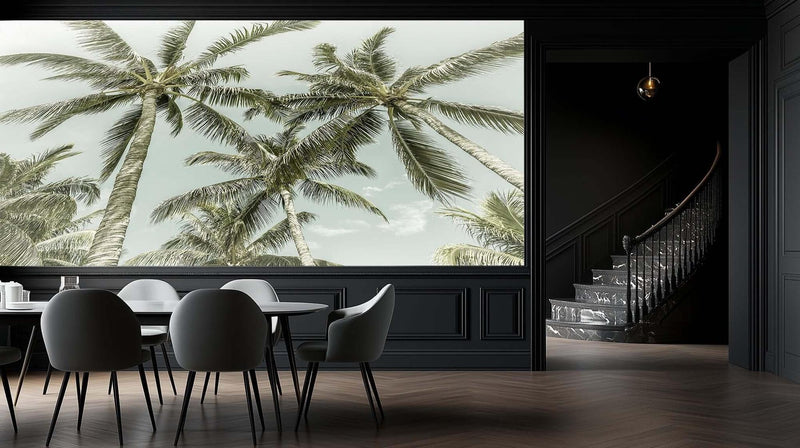 Serene Palm Canopy duvar kağıdı - XWALLX