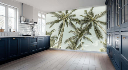 Serene Palm Canopy wall art - XWALLX