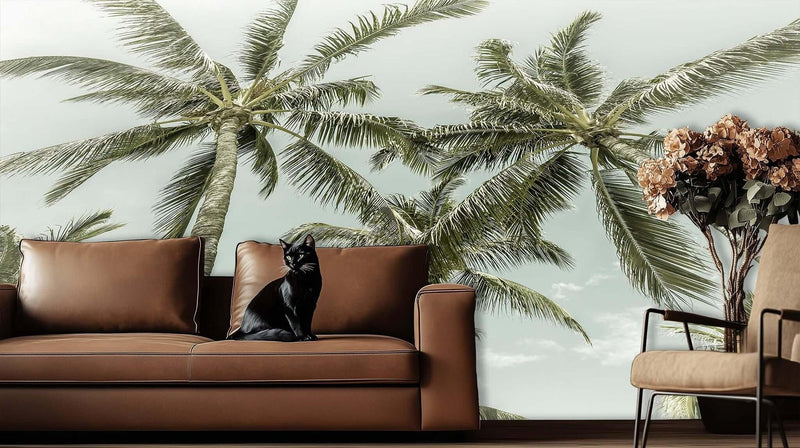 Serene Palm Canopy duvar dekoru - XWALLX