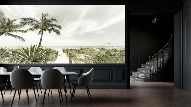 Oceanfront Bathtub Serenity duvar kağıdı - XWALLX