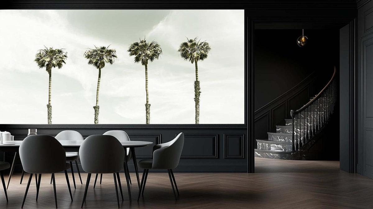 Serene Four Palms wallpaper - XWALLX