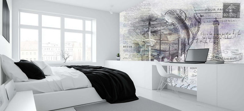 Belle Époque Paris wallpaper mural - XWALLX