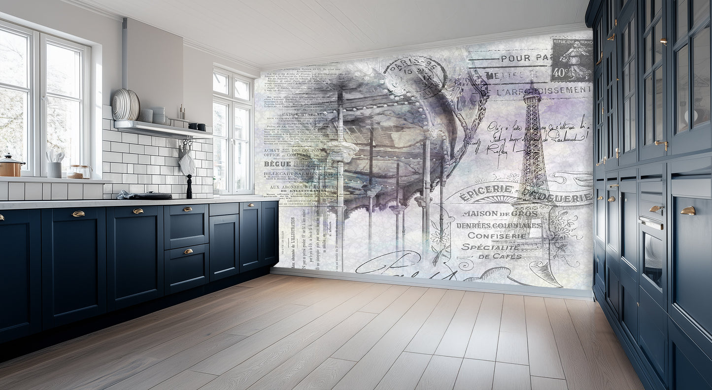 Belle Époque Paris wall art - XWALLX