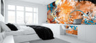 Rebellious Beat Abstract wallpaper mural - XWALLX