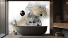 Gilded Ink Abstract wall mural - XWALLX