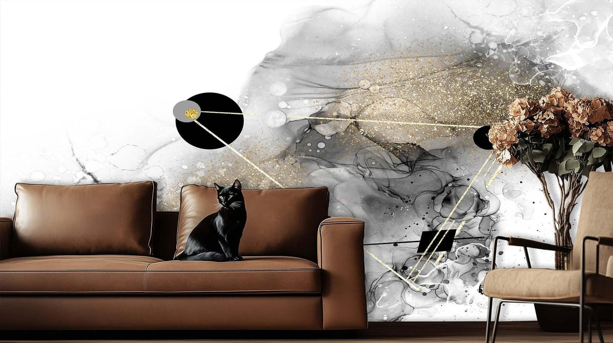 Gilded Ink Abstract wall decor - XWALLX