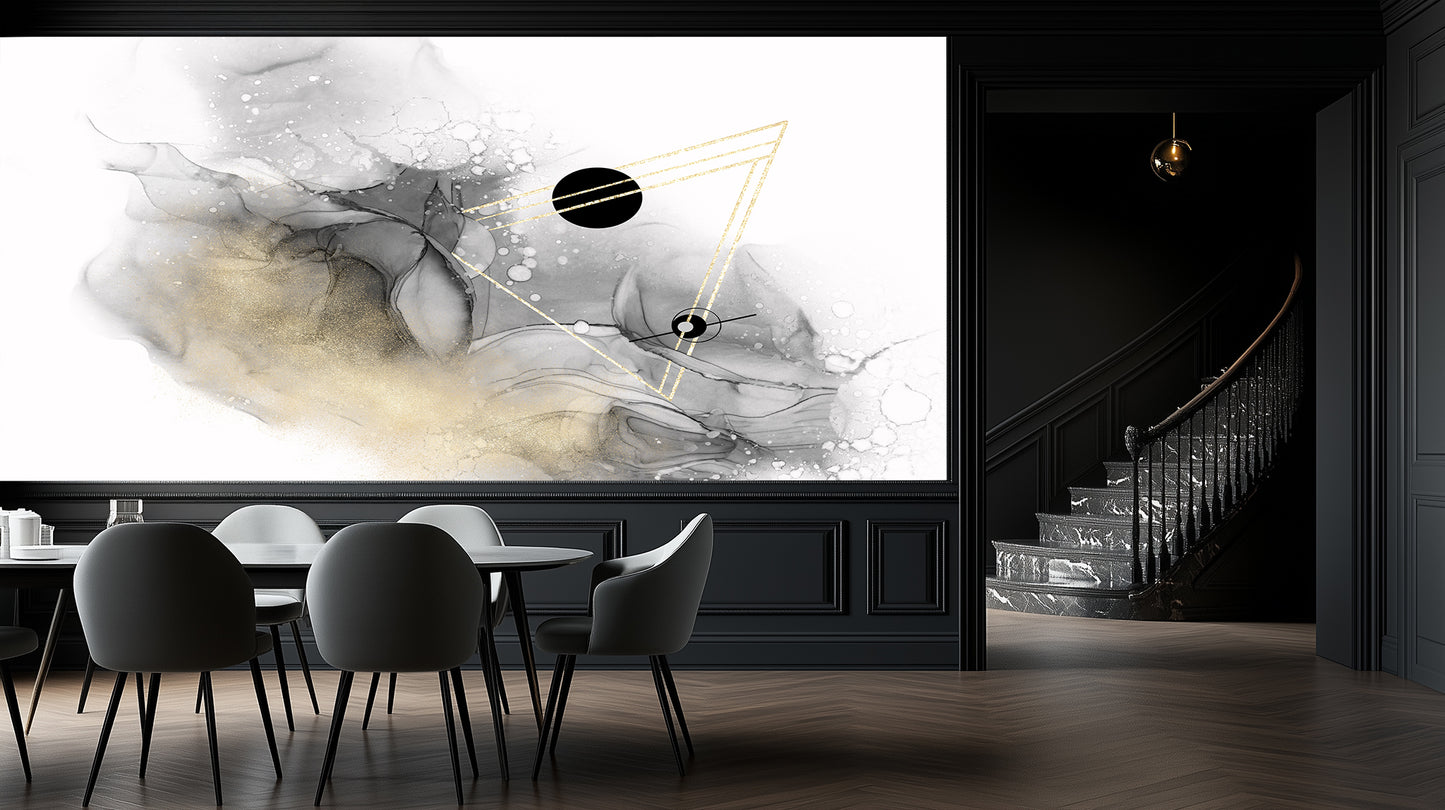 Abstract Opulence Geometric wallpaper - XWALLX