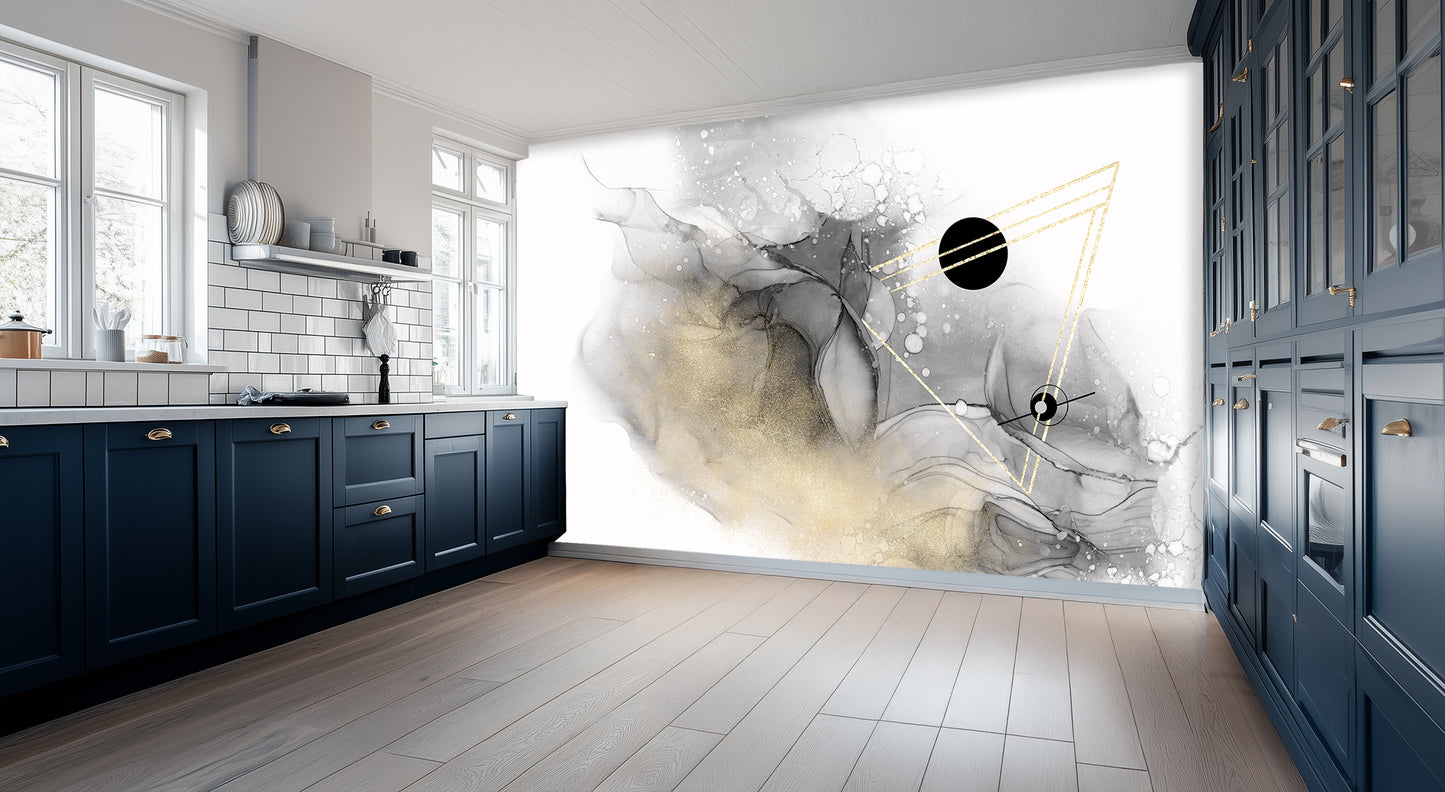 Abstract Opulence Geometric wall art - XWALLX