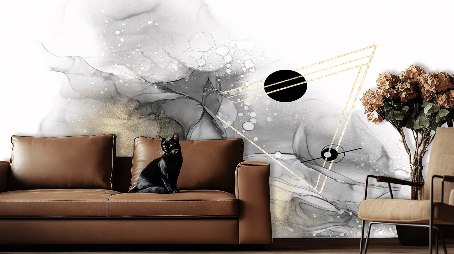 Abstract Opulence Geometric wall decor - XWALLX