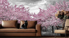 Pink Blossom Avenue wall decor - XWALLX