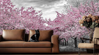 Pink Blossom Avenue wall decor - XWALLX
