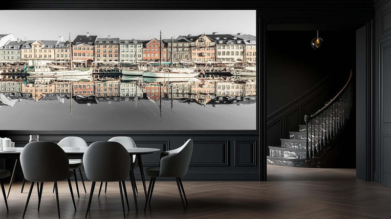 Nyhavn Reflection Limanı duvar kağıdı - XWALLX