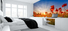 Golden Poppy Sunset wallpaper mural - XWALLX