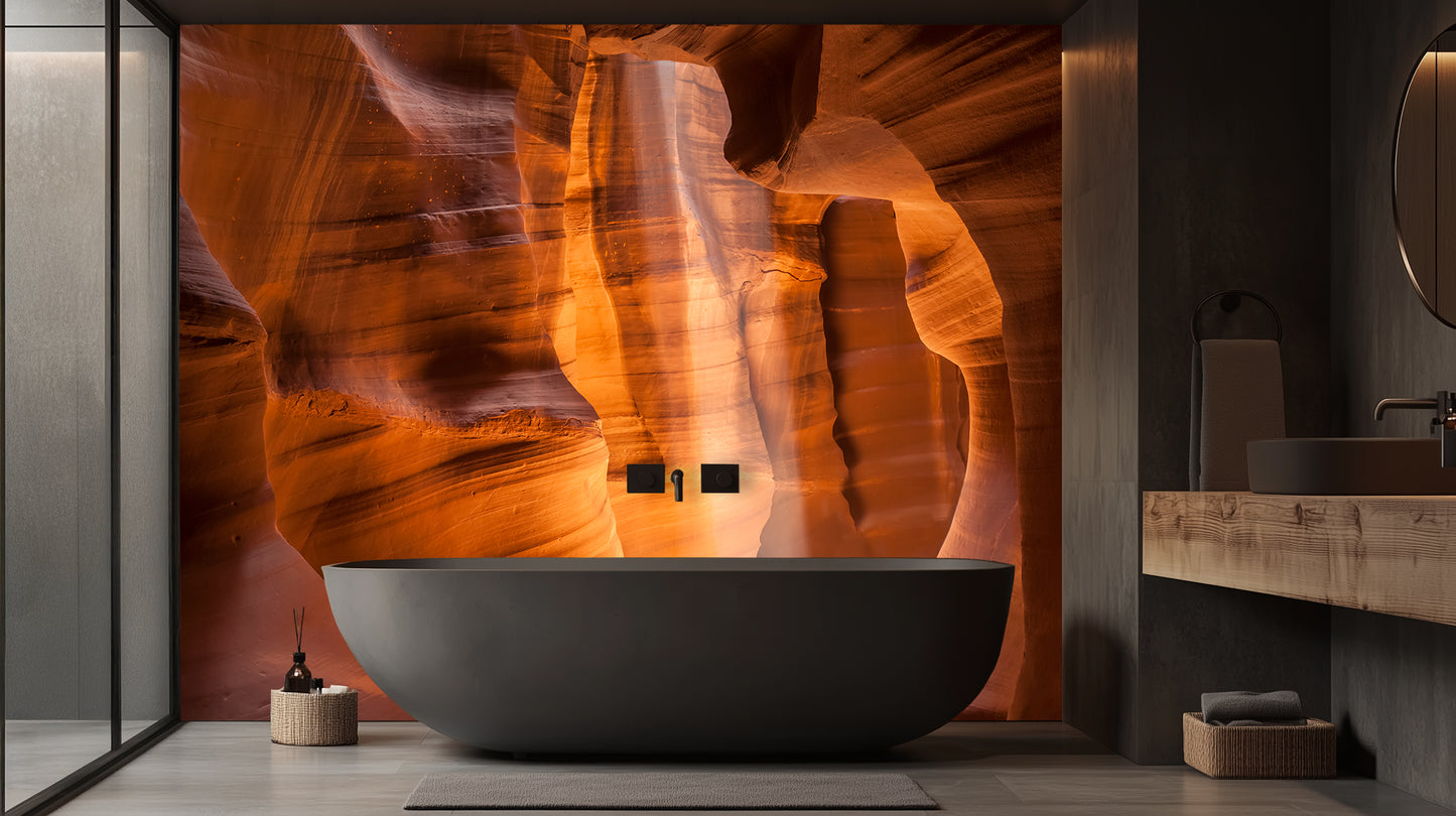 Slot Canyon Radiance wall mural - XWALLX