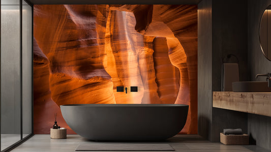 Slot Canyon Radiance wall mural - XWALLX