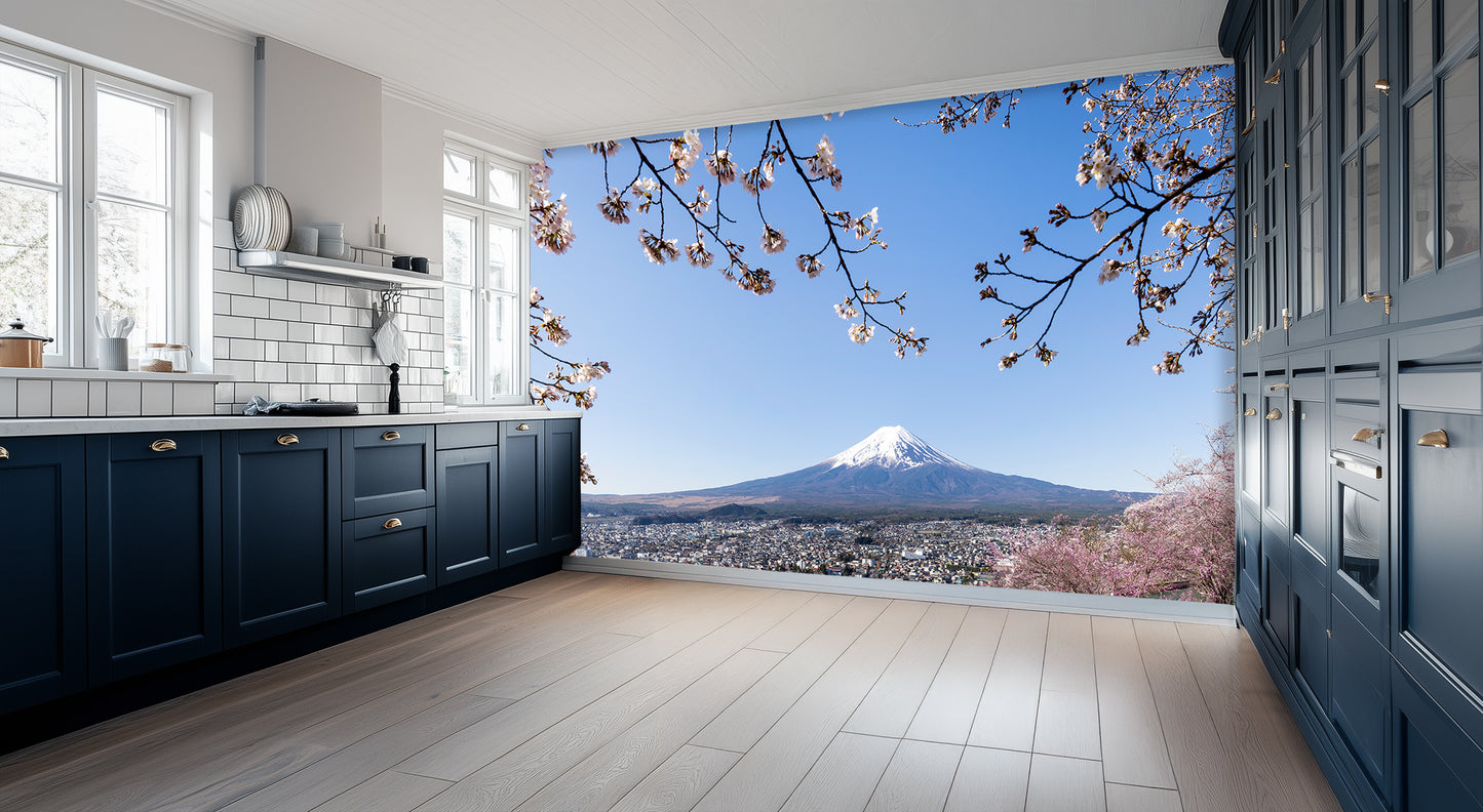 Cherry Blossom Serenity wall art - XWALLX