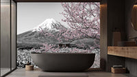 Cherry Blossom Serenity wall mural 