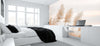 Soft Pampas Grass Wall Mural for Refined Spaces