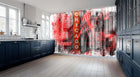 Chicago Neon Grunge wall art - XWALLX