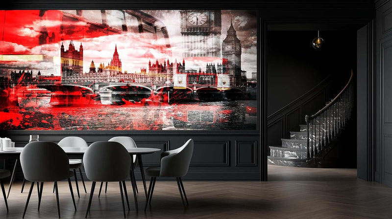Iconic London Red wallpaper - XWALLX