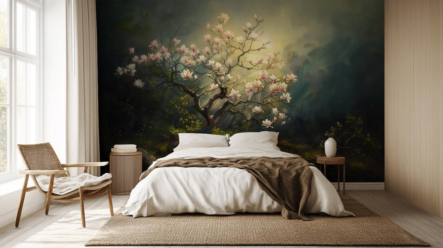 Magnolia Tree wall mural - XWALLX