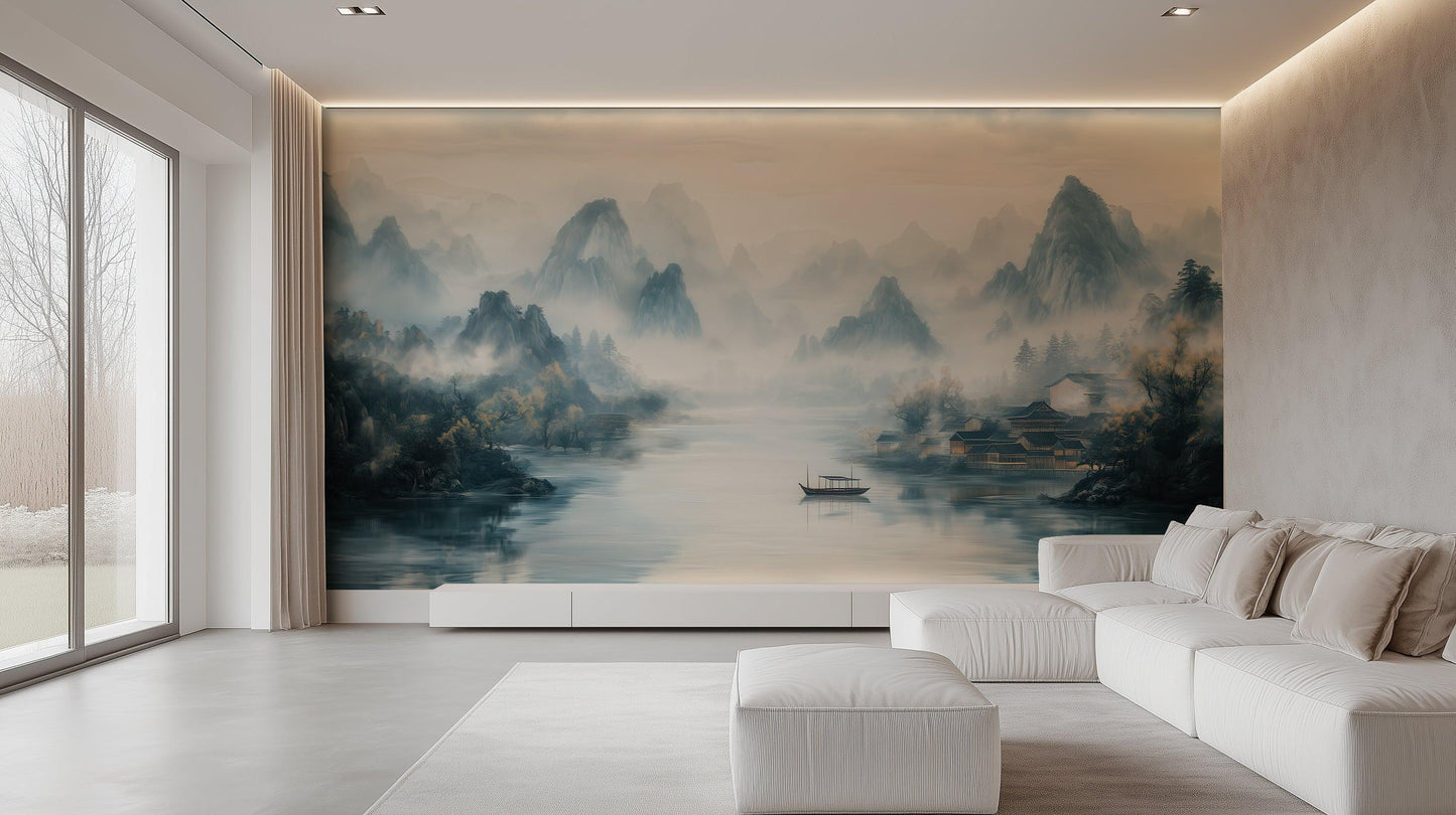 Asian Landscape wall art - XWALLX