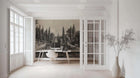 Monochrome Garden wallpaper mural - XWALLX