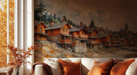 Lakeside Village duvar kağıdı - XWALLX
