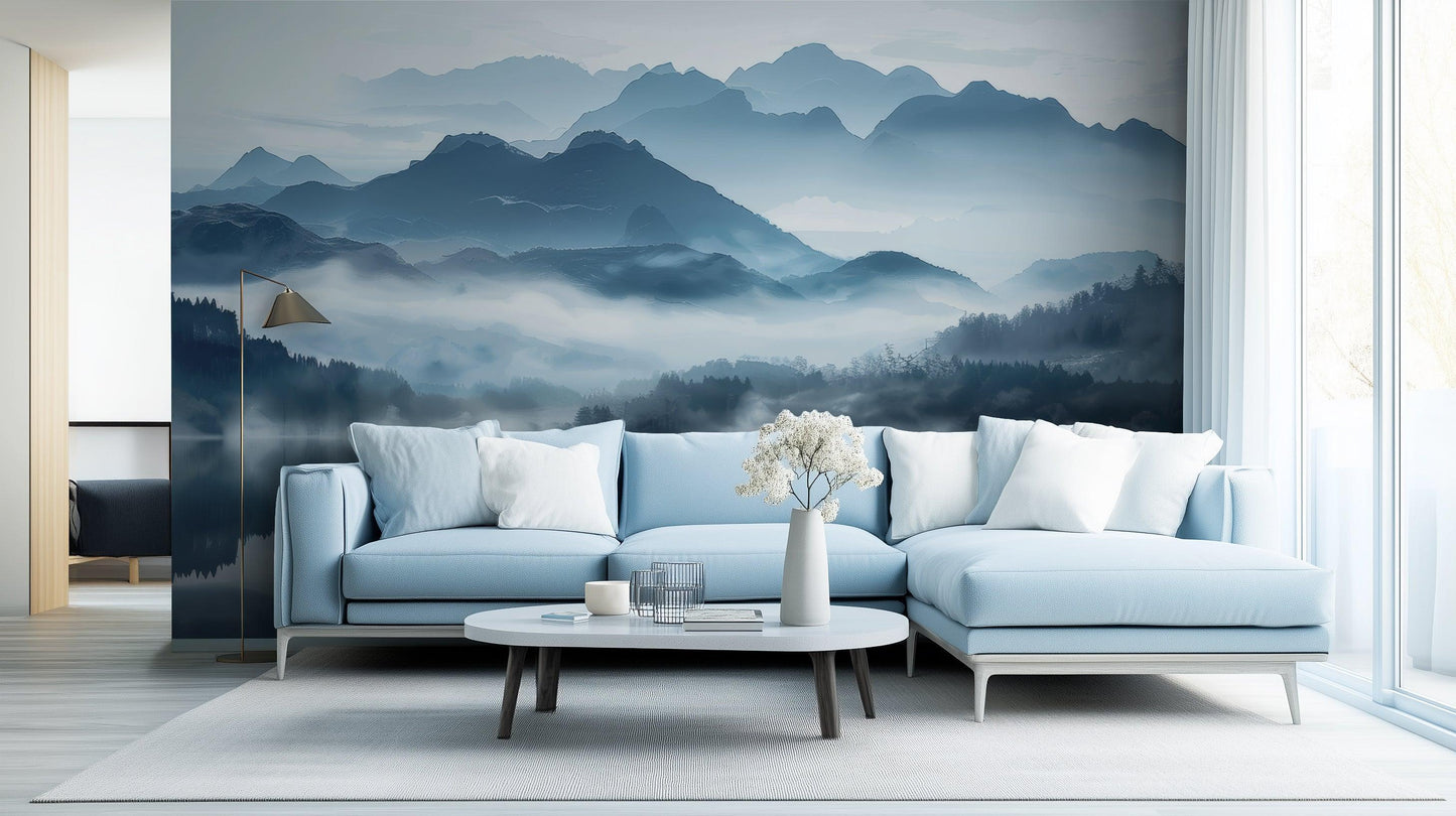 Mountain wallpaper mural - XWALLX