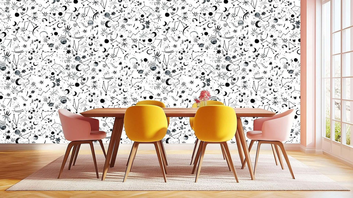 Celestial Constellations wallpaper mural - XWALLX