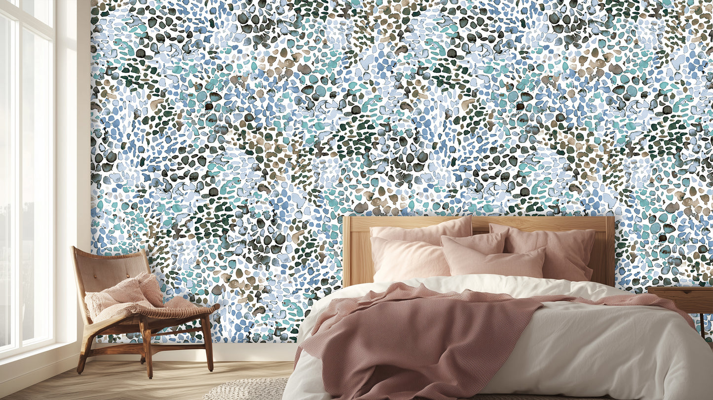 Watercolor Pebble Abstract wall art - XWALLX