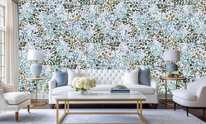 Watercolor Pebble Abstract wall decor - XWALLX