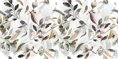 Watercolor Botanical Arch Wall Mural