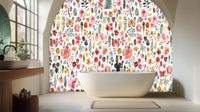 Artistic Floral Bloom wall mural Mural wall mural - XWALLX